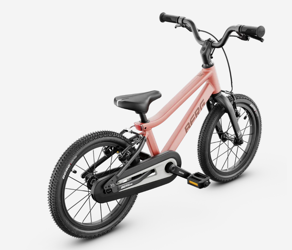 Berg Dash Kinderfiets 16 inch Terracotta red (detail)