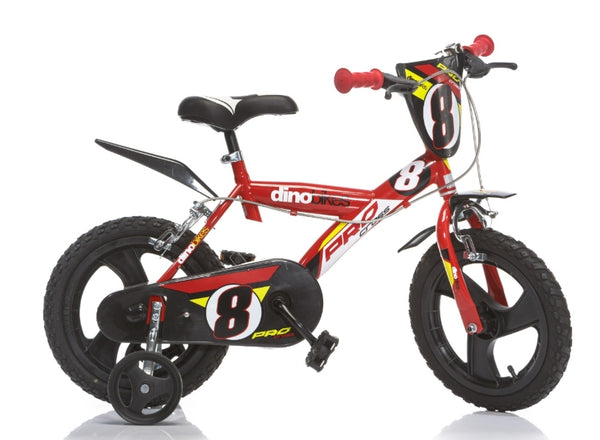 Dino Bikes Pro Cross 14 Inch Jongensfiets Rood/Zwart