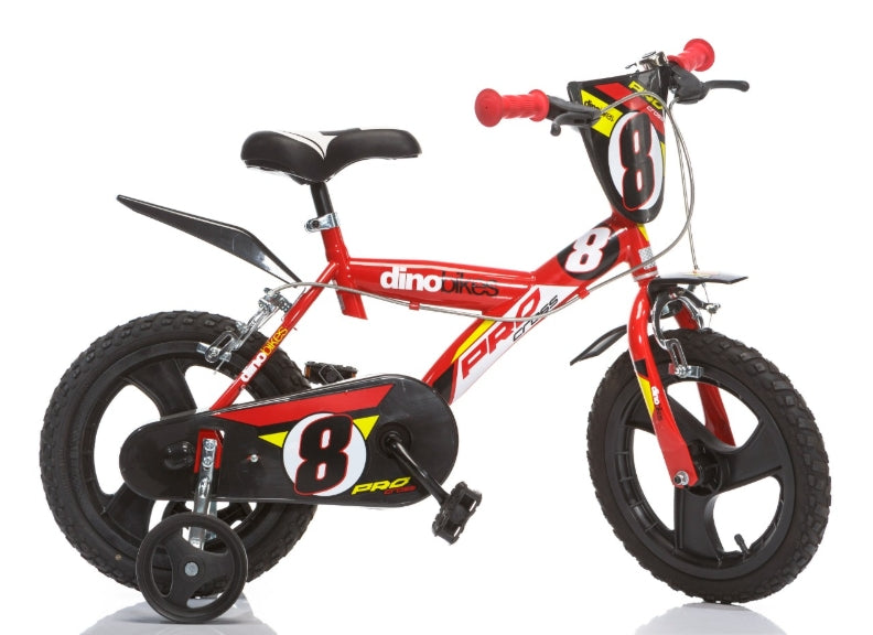 Dino Bikes Pro Cross 16 Inch Jongensfiets Rood/Zwart