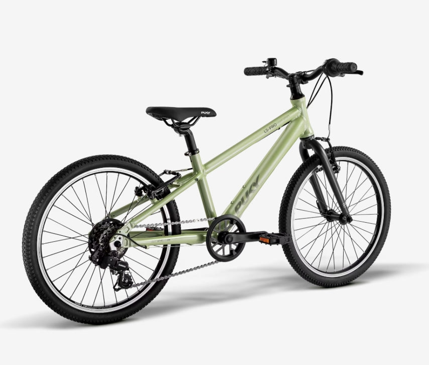 Puky LS-Pro 20 inch 7 versnellingen Mint groen (detail)