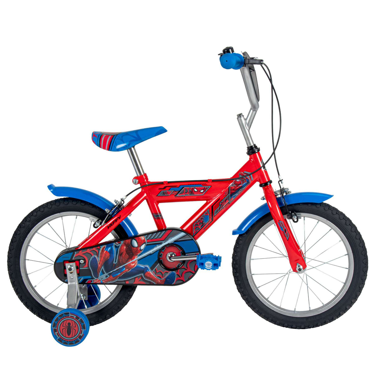 Spider-Man Kinderfiets - Jongens - 16 inch - Rood - Twee handremmen