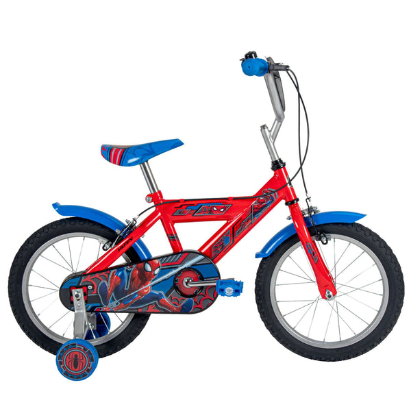 Spider-Man Kinderfiets - Jongens - 16 inch - Rood - Twee handremmen 16 inch