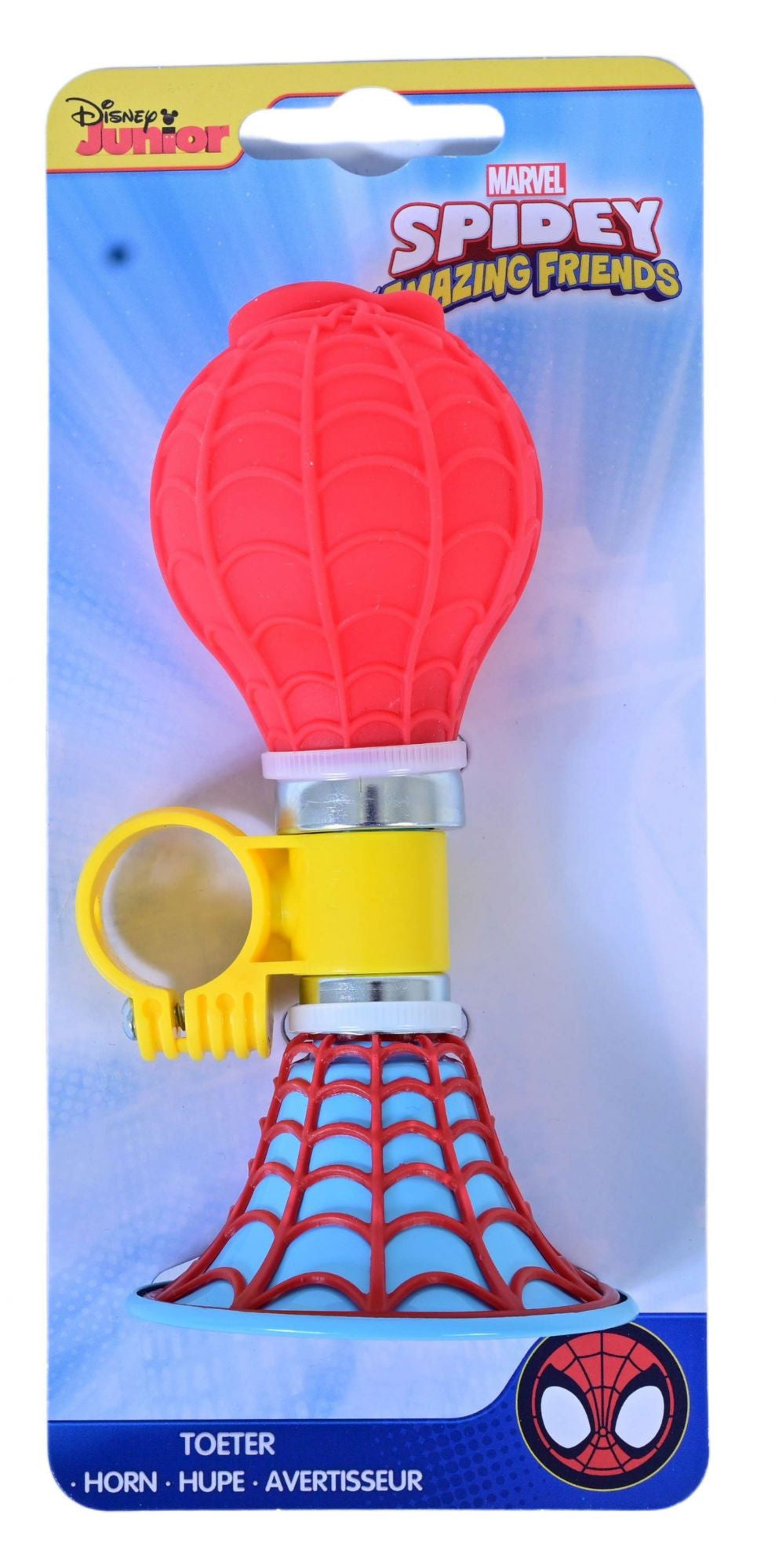 Spidey and his Amazing Friends - Fietstoeter - Jongens - Rood Blauw Geel
