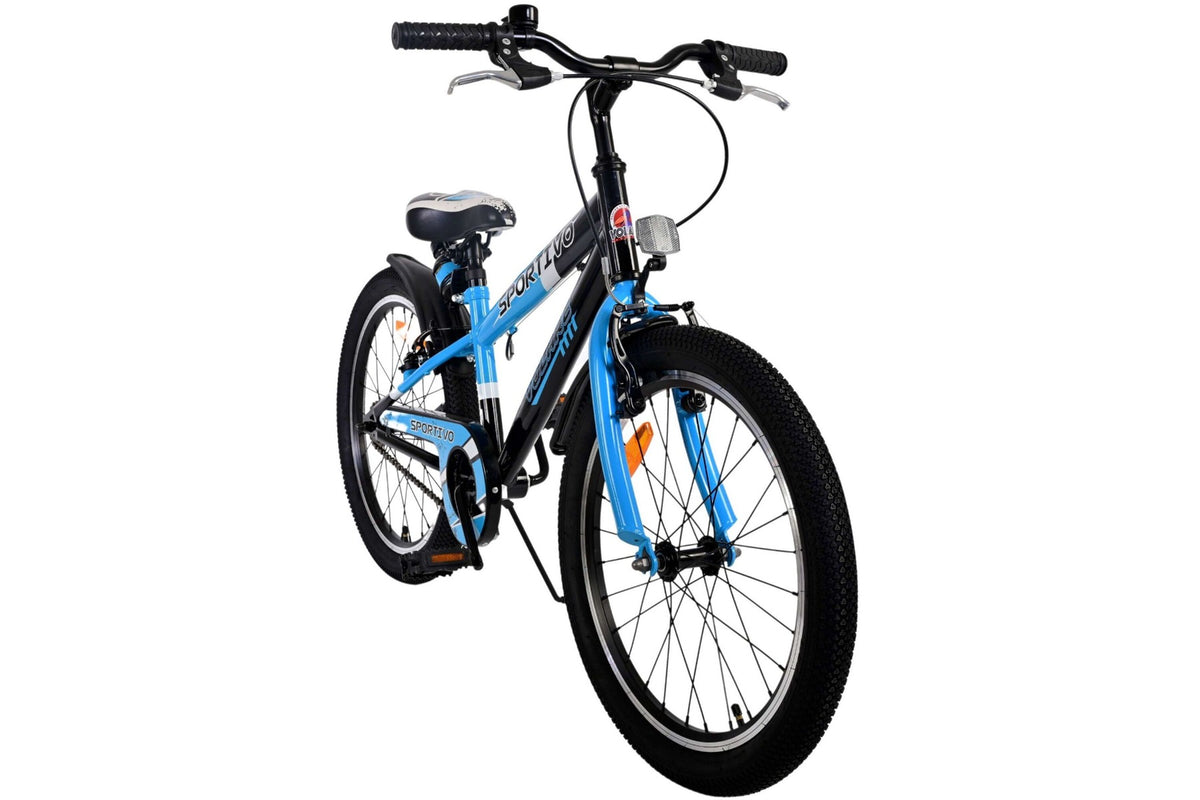 Volare Sportivo Kinderfiets – Jongens – 20 inch – Blauw – Twee handremmen (detail)