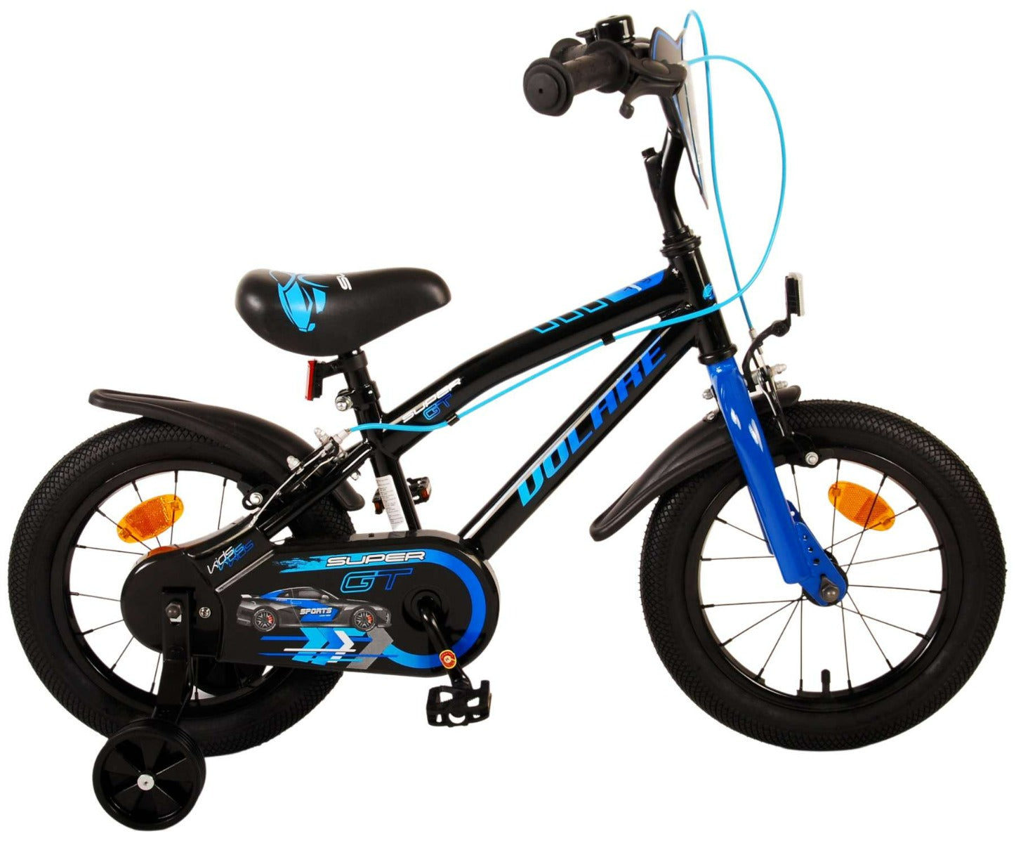 Volare Super GT Kinderfiets 14 inch - Blauw