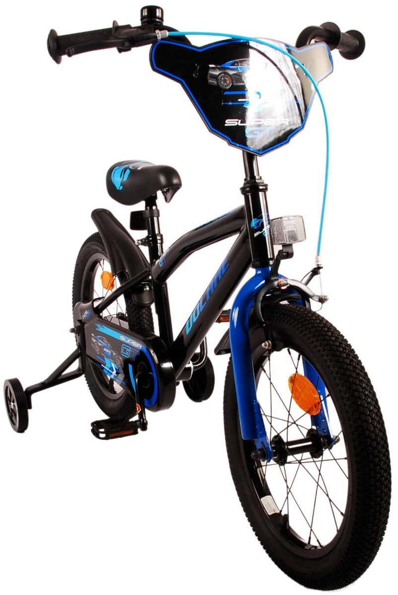 Volare Super GT Kinderfiets – Jongens 16 inch Blauw/Zwart (detail)