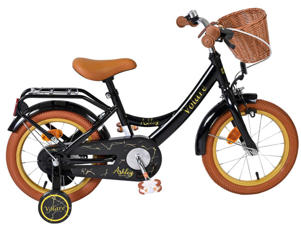 Volare Ashley Kinderfiets - Meisjes - 14 inch - Zwart 14 inch