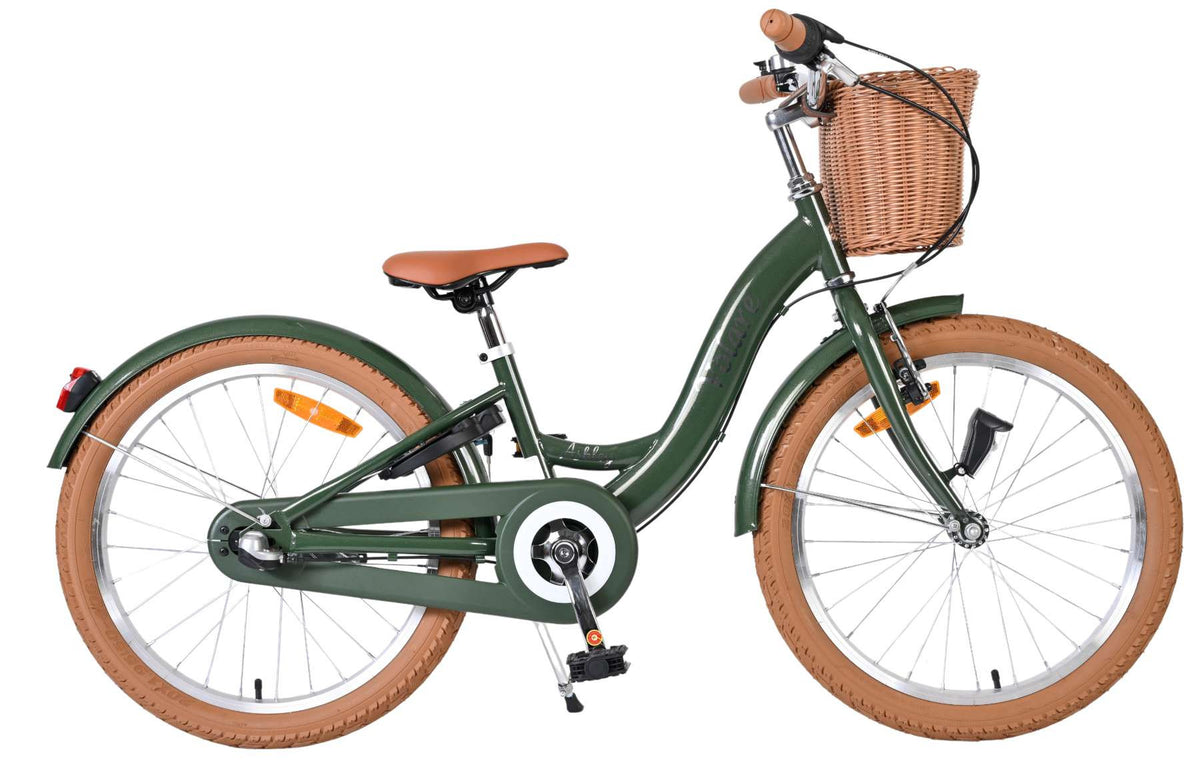 Volare Ashley Kinderfiets - Meisjes - 20 inch - Groen - Shimano Nexus 3