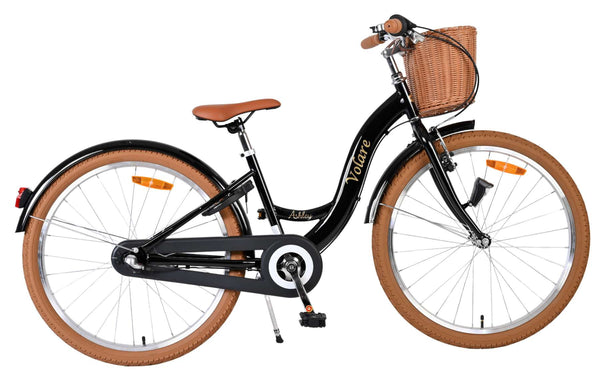 Volare Ashley Kinderfiets - Meisjes - 24 inch - Zwart - Shimano Nexus 3 24 inch