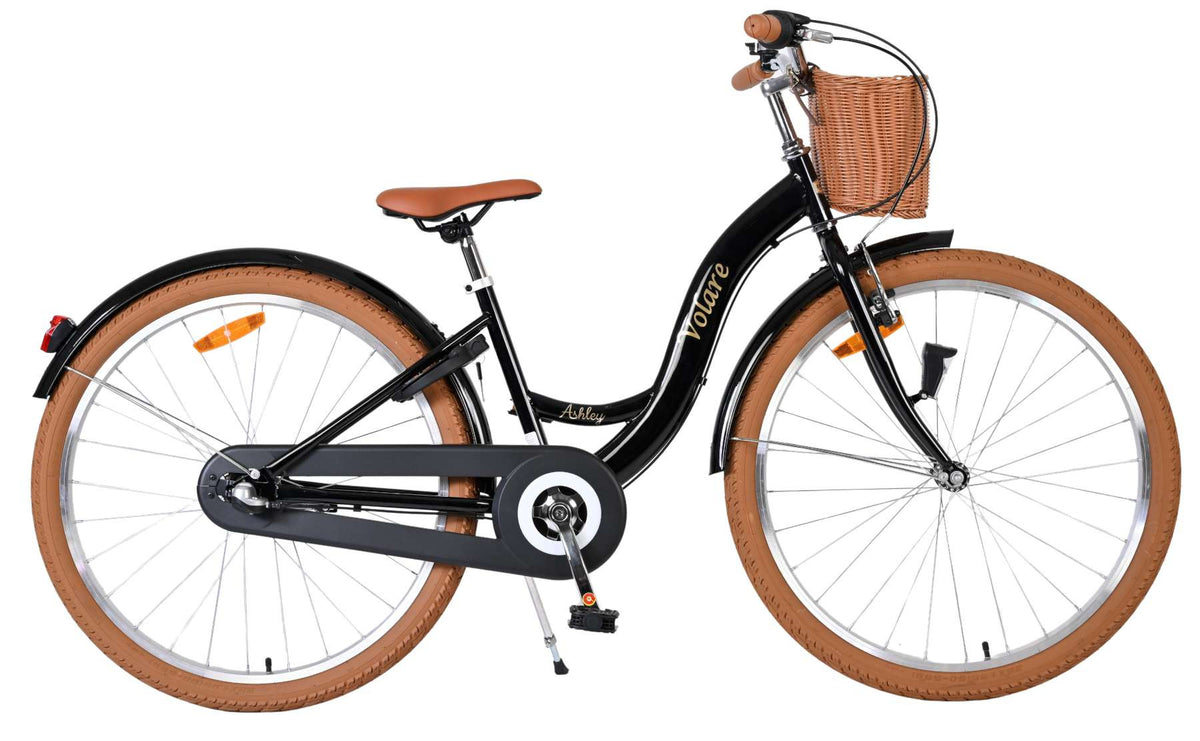 Volare Ashley Kinderfiets - Meisjes - 26 inch - Zwart - Shimano Nexus 3