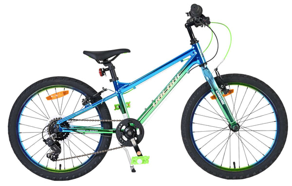 Volare Chrome Kinderfiets - Jongens - 20 inch - Blauw Groen - 6 versnellingen 20 inch