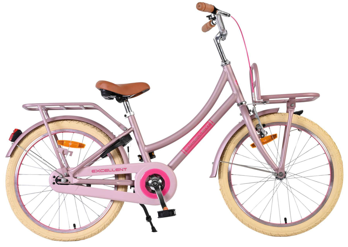 Volare Excellent Kinderfiets - Meisjes - 20 inch - Mat Roze