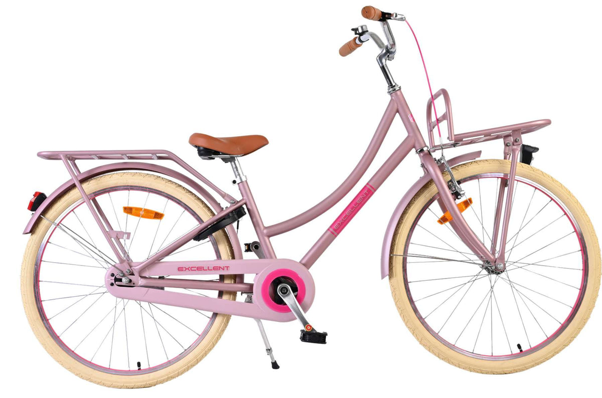 Volare Excellent Kinderfiets - Meisjes - 24 inch - Mat Roze 24 inch