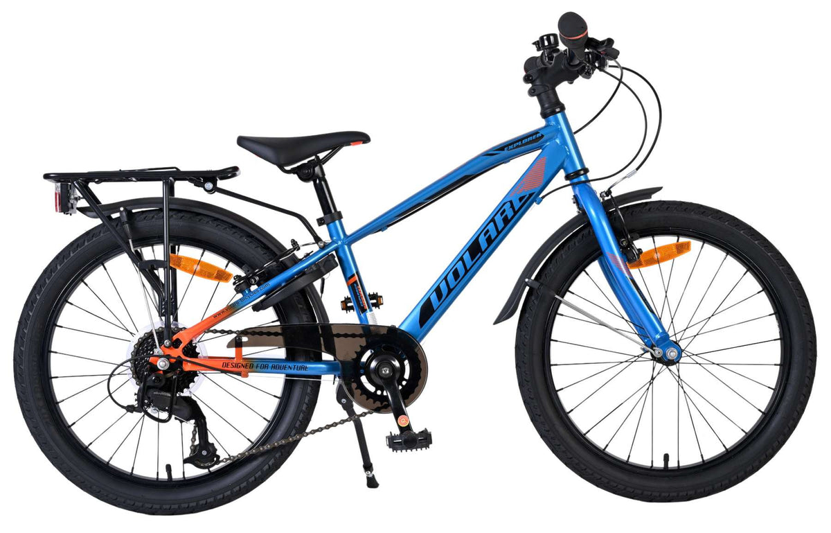 Volare Explorer Kinderfiets - Jongens - 20 inch - Blauw - 7 versnellingen