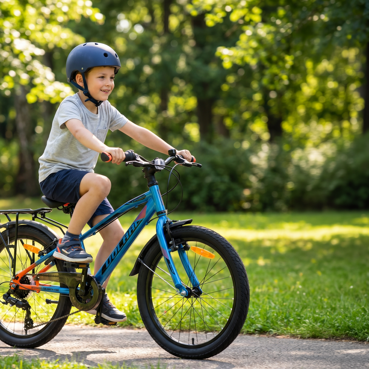 Volare Explorer Kinderfiets - Jongens - 24 inch - Blauw 24 inch (detail)