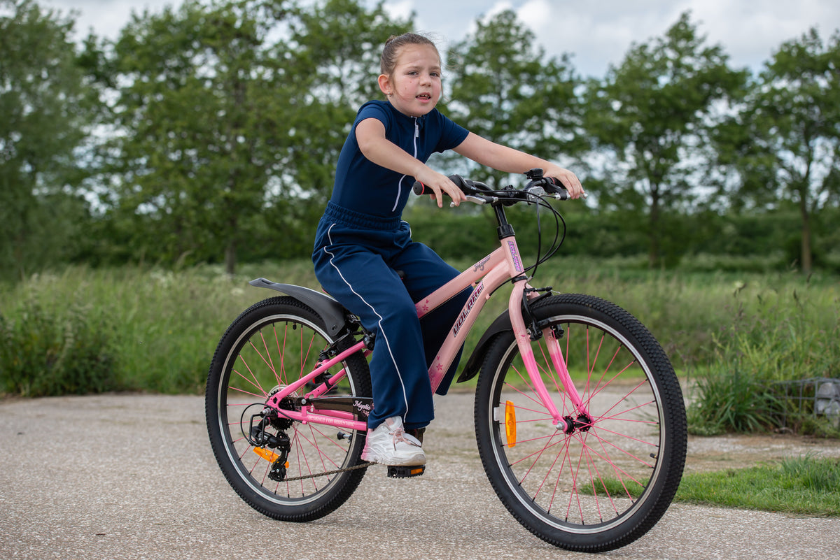 Volare Mystic Kinderfiets - 24 inch - Roze 24 inch (detail)