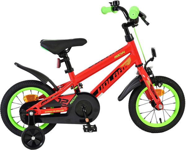 Volare Rocky Kinderfiets - Jongens - 12 inch - Rood 12 inch