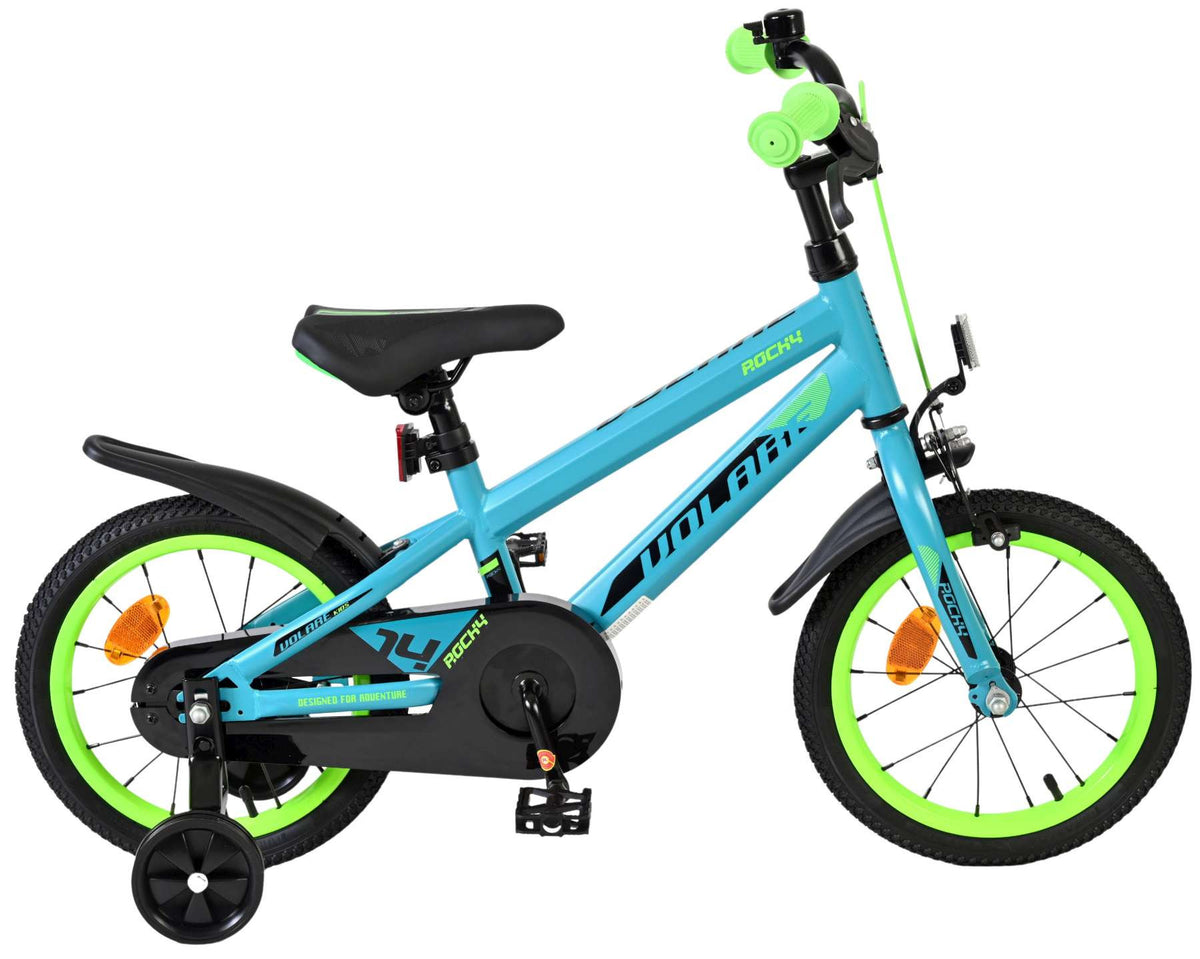 Volare Rocky Kinderfiets - Jongens - 14 inch - Groen 14 inch