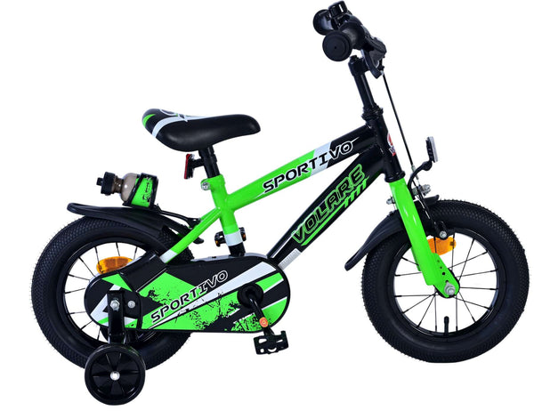 Volare Sportivo Kinderfiets - Jongens - 12 inch - Groen 12 inch