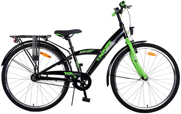 Volare Thombike Kinderfiets - Jongens - 26 inch - Zwart Groen - Shimano Nexus 3 26 inch