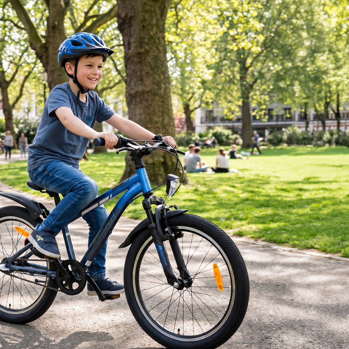 Volare XC Race Kinderfiets - 26 inch - Blauw Grijs - Shimano Nexus 3 26 inch (detail)