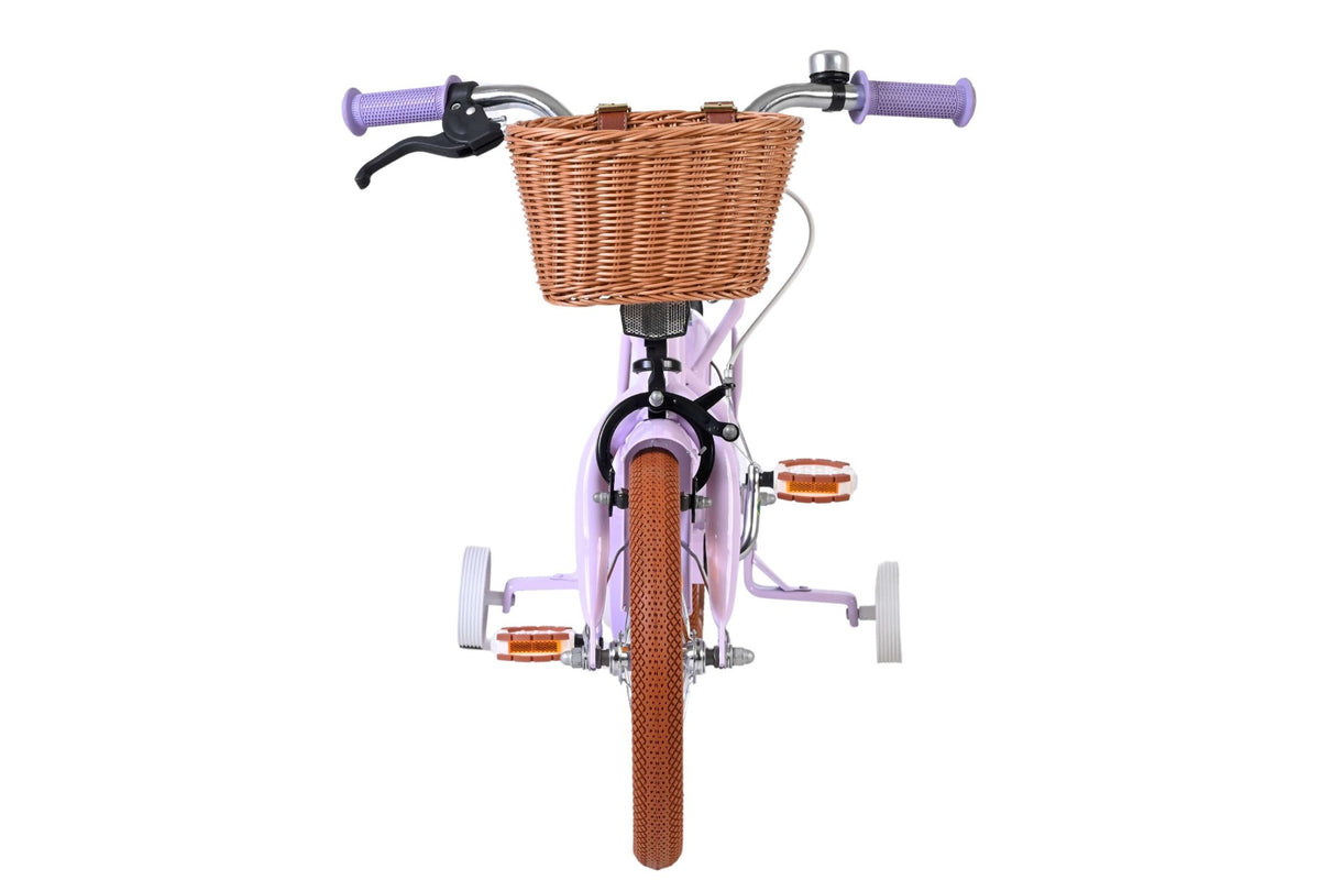 Volare Ashley Kinderfiets - Meisjes - 14 inch - Lila (detail)
