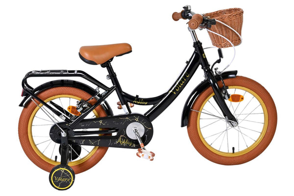 Volare Ashley Kinderfiets – Meisjes – Twee Handremmen 16 inch Zwart