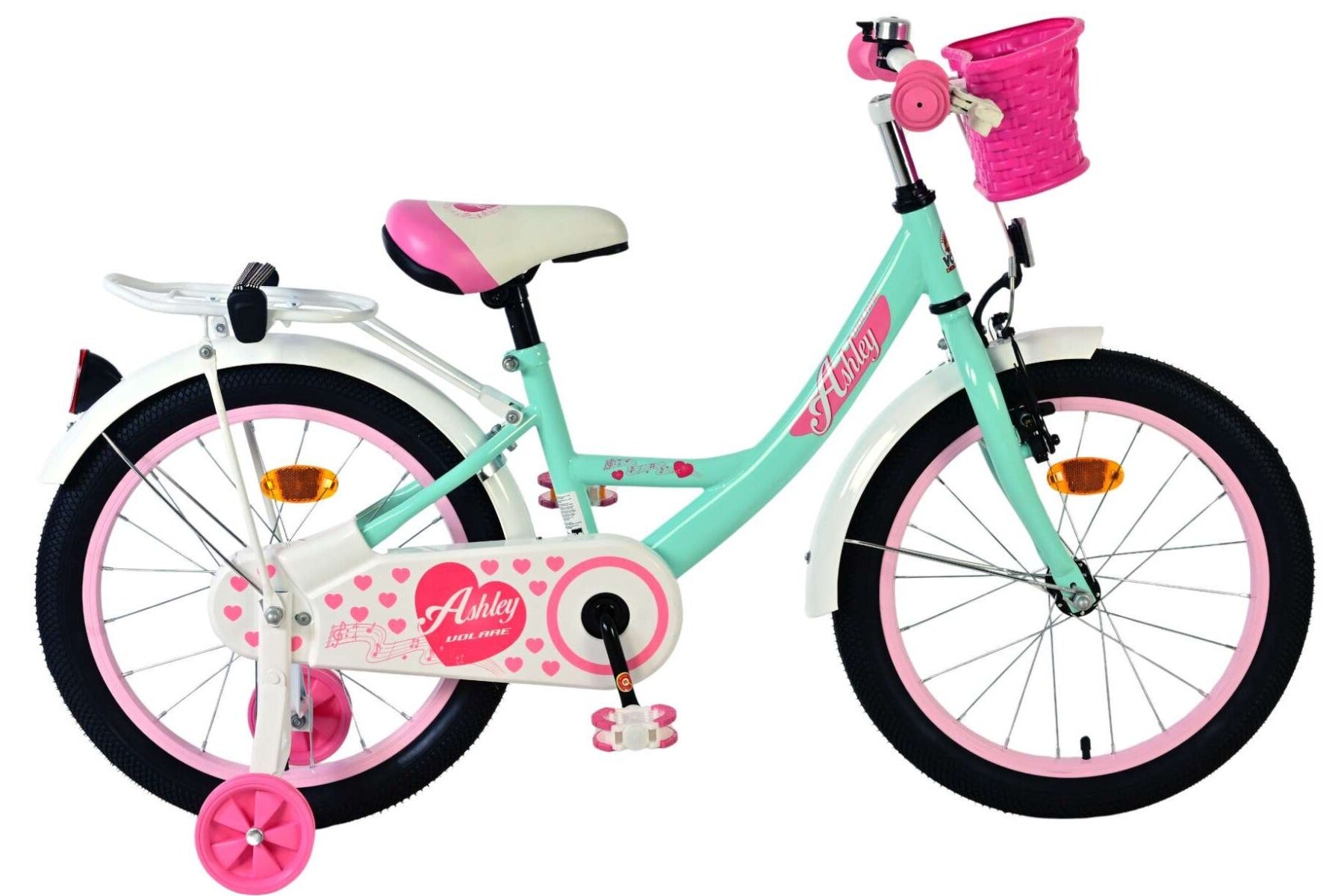 Volare Ashley Kinderfiets – Meisjes – 18 inch – Groen