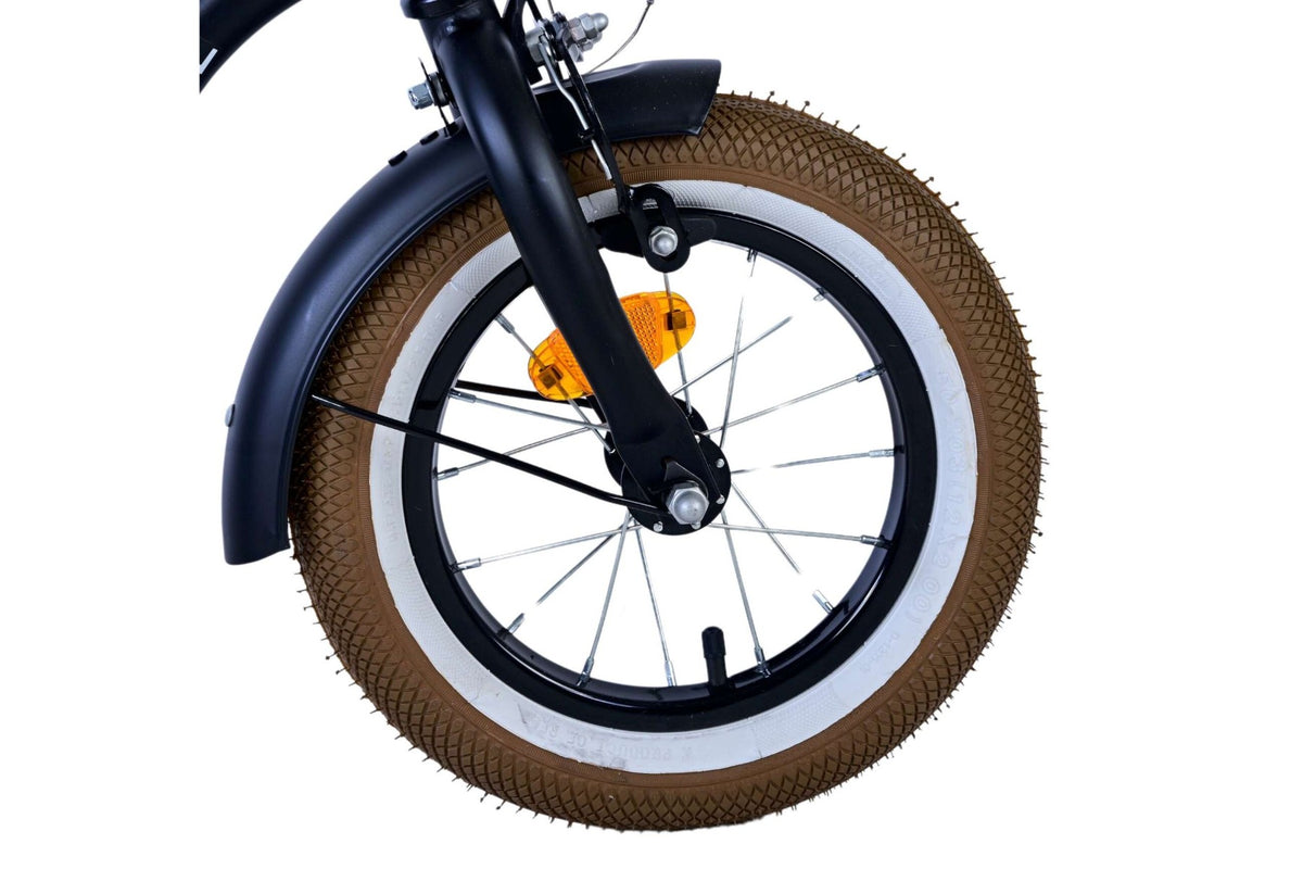 Volare Black Cruiser Kinderfiets - Jongens - 12 inch - Zwart 12 inch (detail)