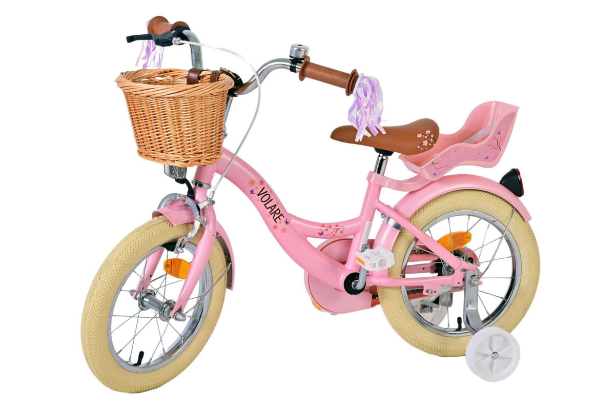 Volare Blossom Kinderfiets - Meisjes - 14 inch - Roze (detail)