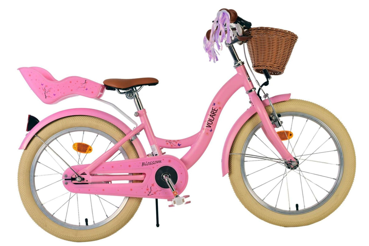 Volare Blossom Kinderfiets – Meisjes 18 inch Roze
