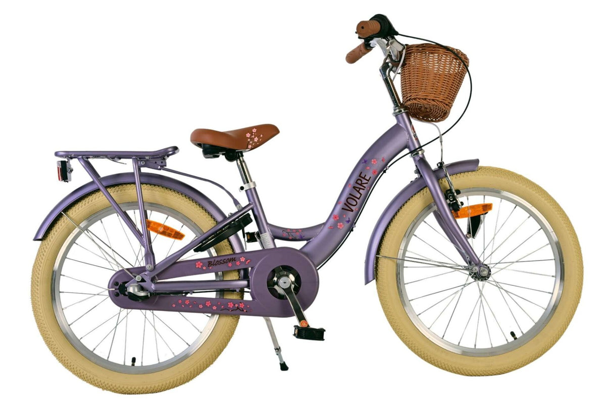 Volare Blossom Kinderfiets – Meisjes – 20 inch – Paars – Nexus 3 versnellingen 20 inch