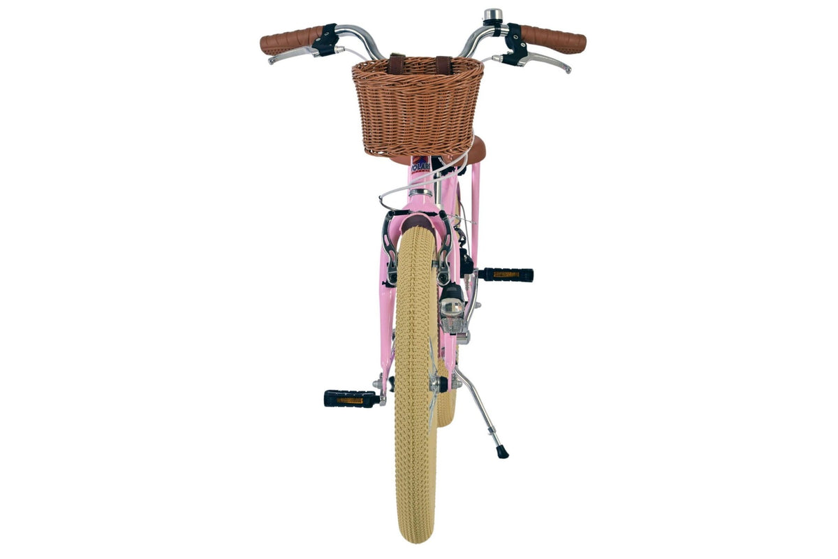 Volare Blossom Kinderfiets – Meisjes – 20 inch – Roze – 2 Handremmen (detail)