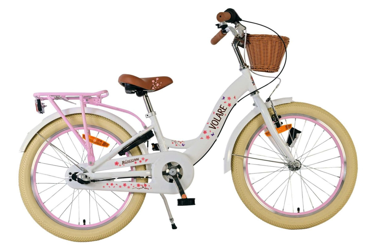 Volare Blossom Kinderfiets – Meisjes – Nexus 3 versnellingen 20 inch Wit