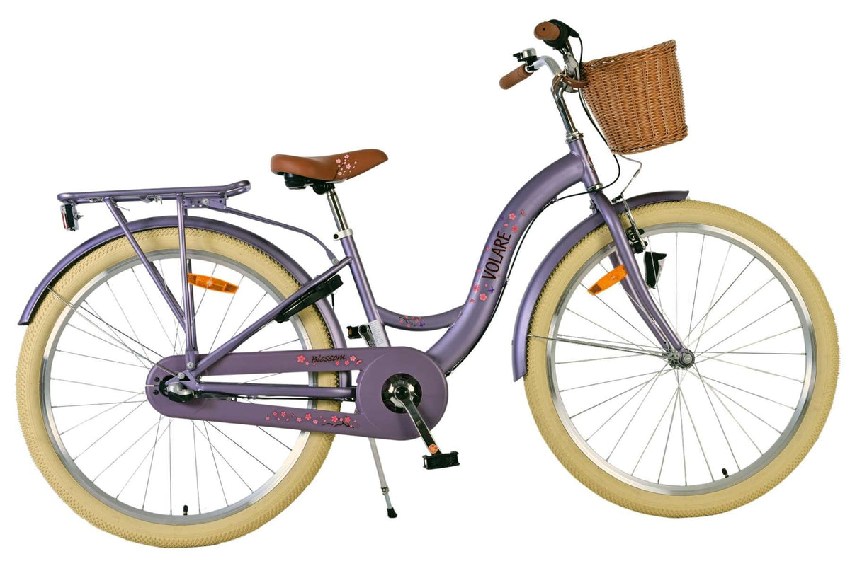 Volare Blossom Kinderfiets - Meisjes - 26 inch - Wit - Nexus 3 versnellingen