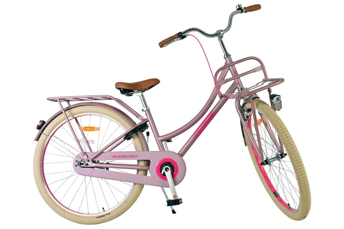 Volare Excellent Kinderfiets - Meisjes - 26 inch - Mat Roze (detail)