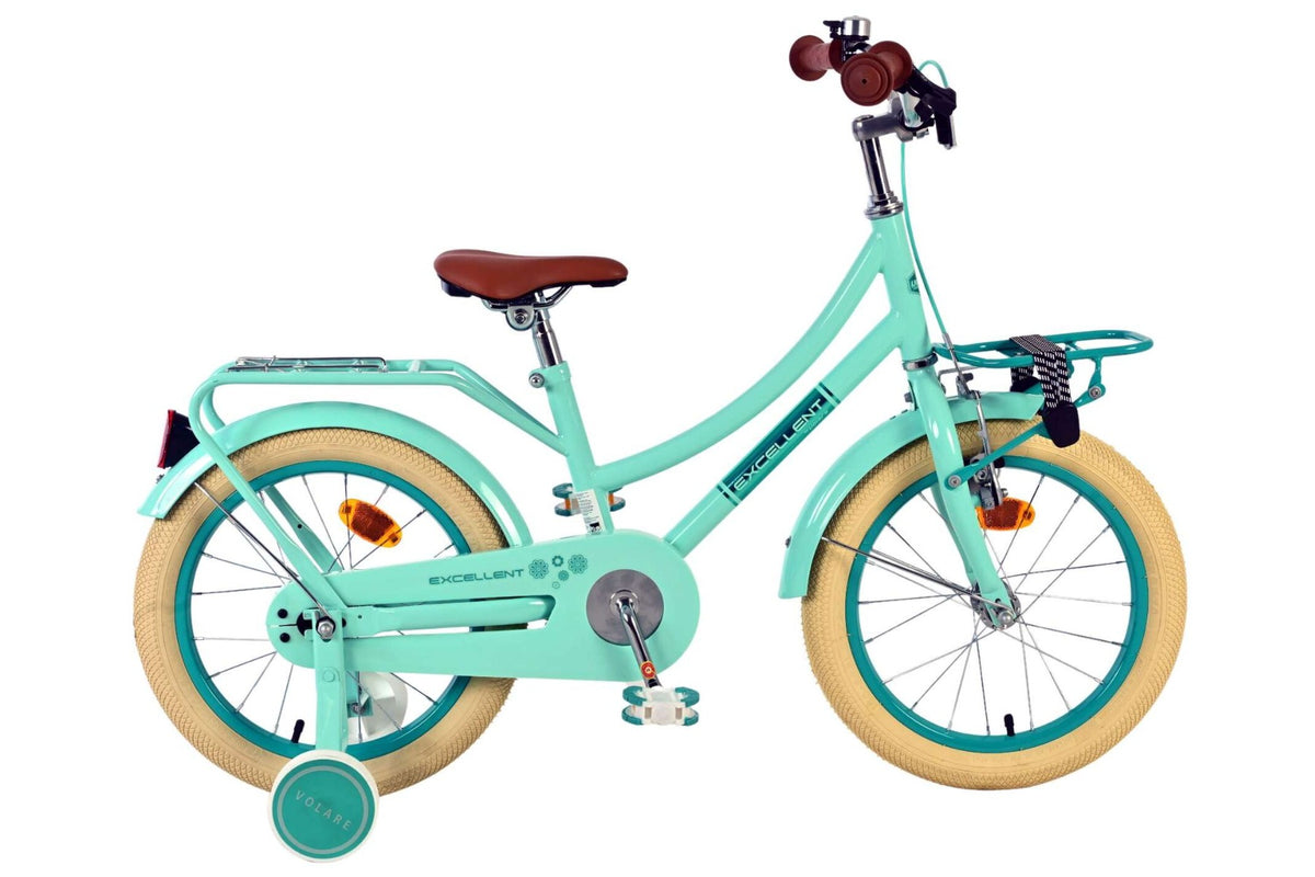 Volare Excellent Kinderfiets - Meisjes - 16 inch - Groen 16 inch
