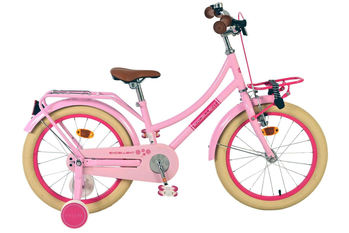 Volare Excellent Kinderfiets – Meisjes 18 inch Roze