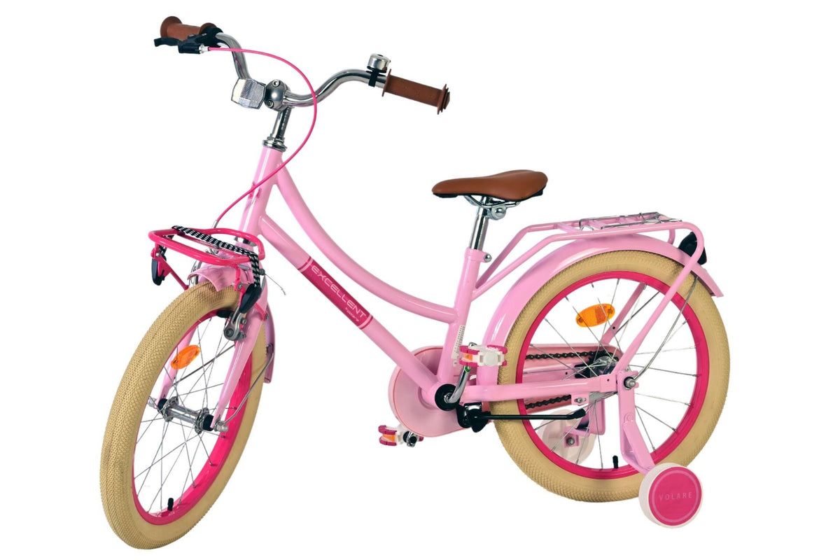 Volare Excellent Kinderfiets - Meisjes -18 inch - Roze (detail)