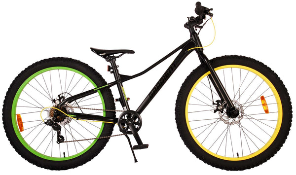 Volare Gradient Kinderfiets – Jongens – 26 inch – Zwart Geel Groen – 7 versnellingen
