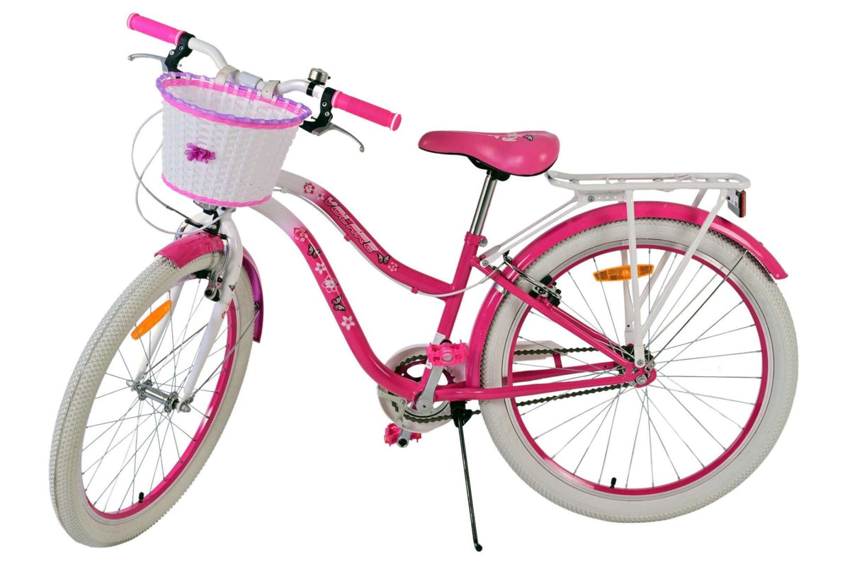 Volare Lovely Kinderfiets – Meisjes – 24 inch – Roze – Twee handremmen (detail)
