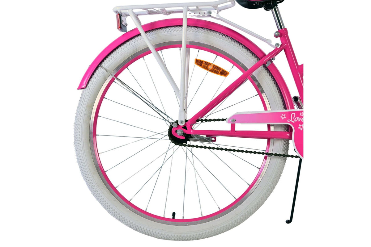 Volare Lovely Kinderfiets - Meisjes - 26 inch - Roze (detail)