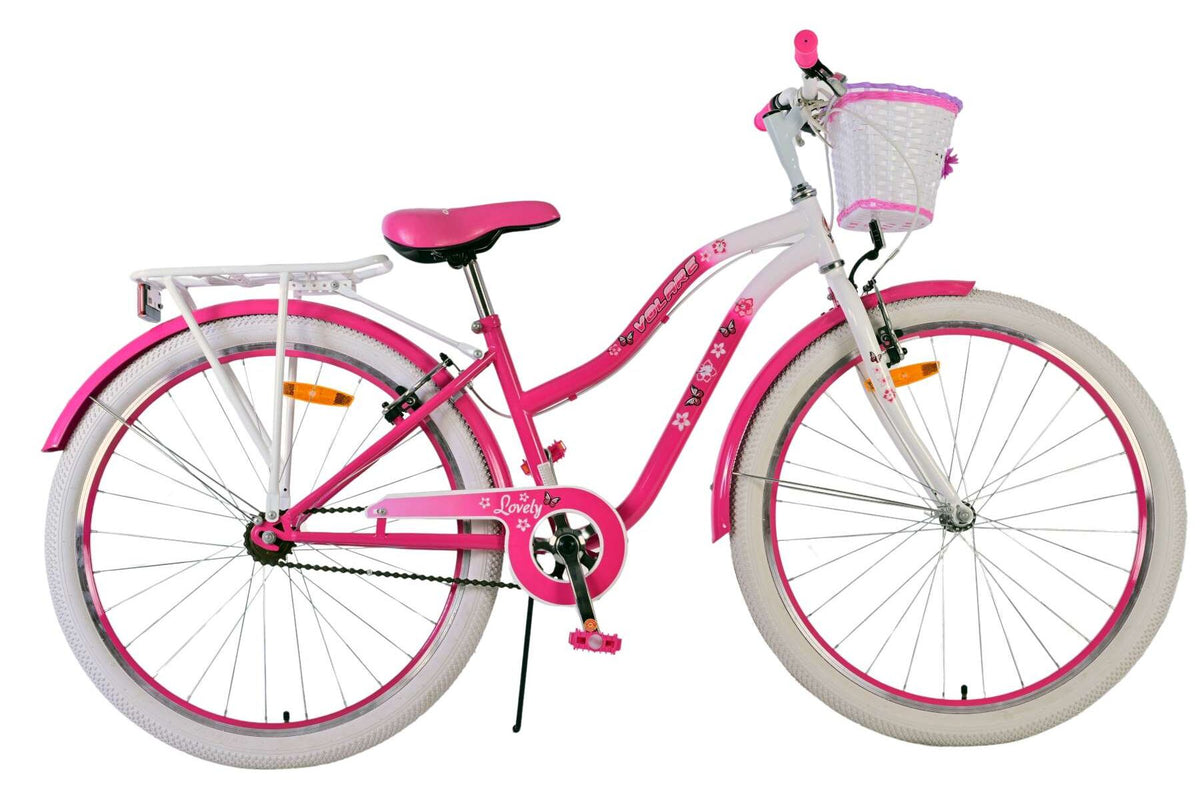 Volare Lovely Kinderfiets - Meisjes - 26 inch - Roze - 2 Handremmen