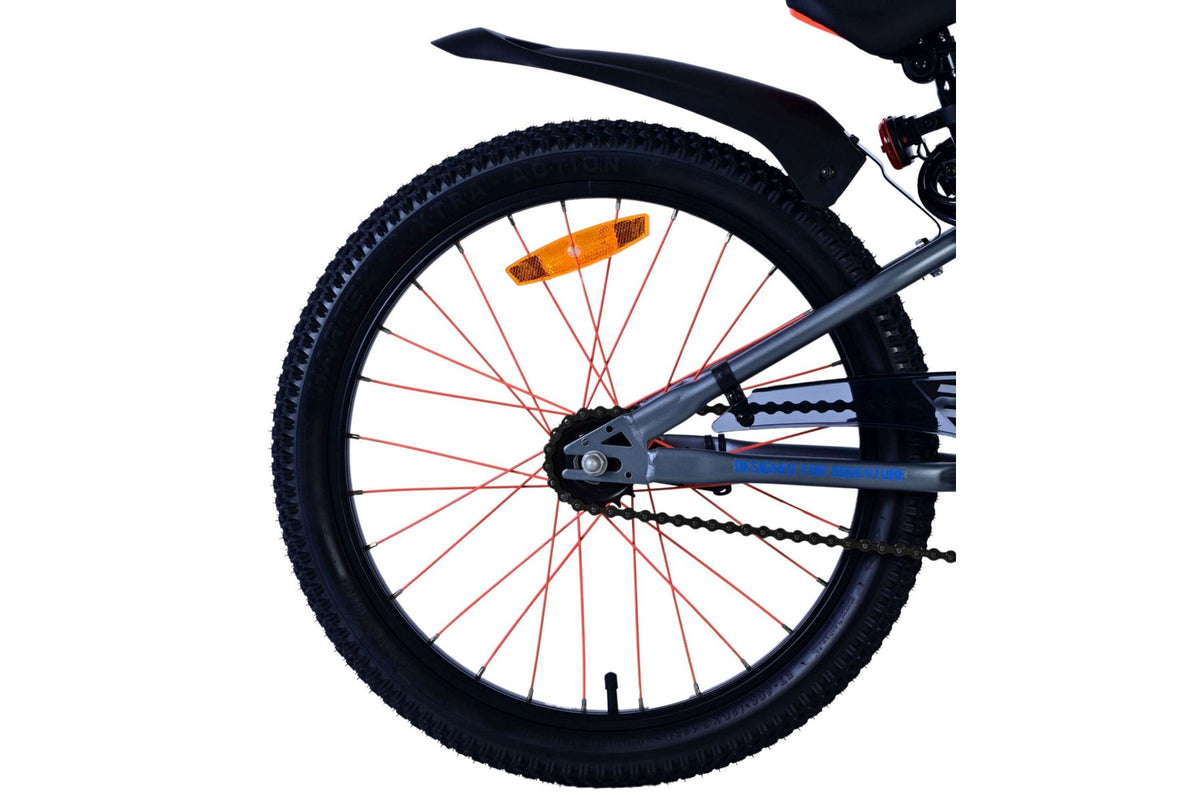 Volare Rocky Kinderfiets – 20 inch – Blauw (detail)
