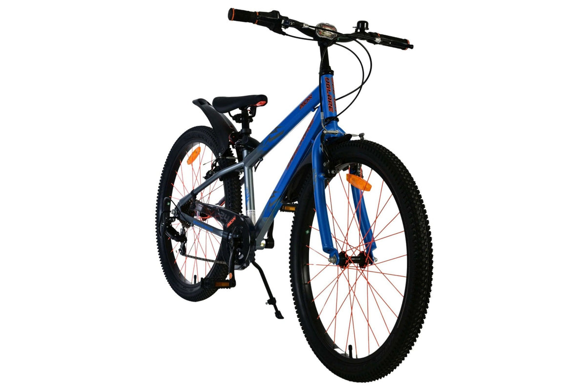 Volare Rocky Kinderfiets - 24 inch - Blauw - 7 versnellingen (detail)