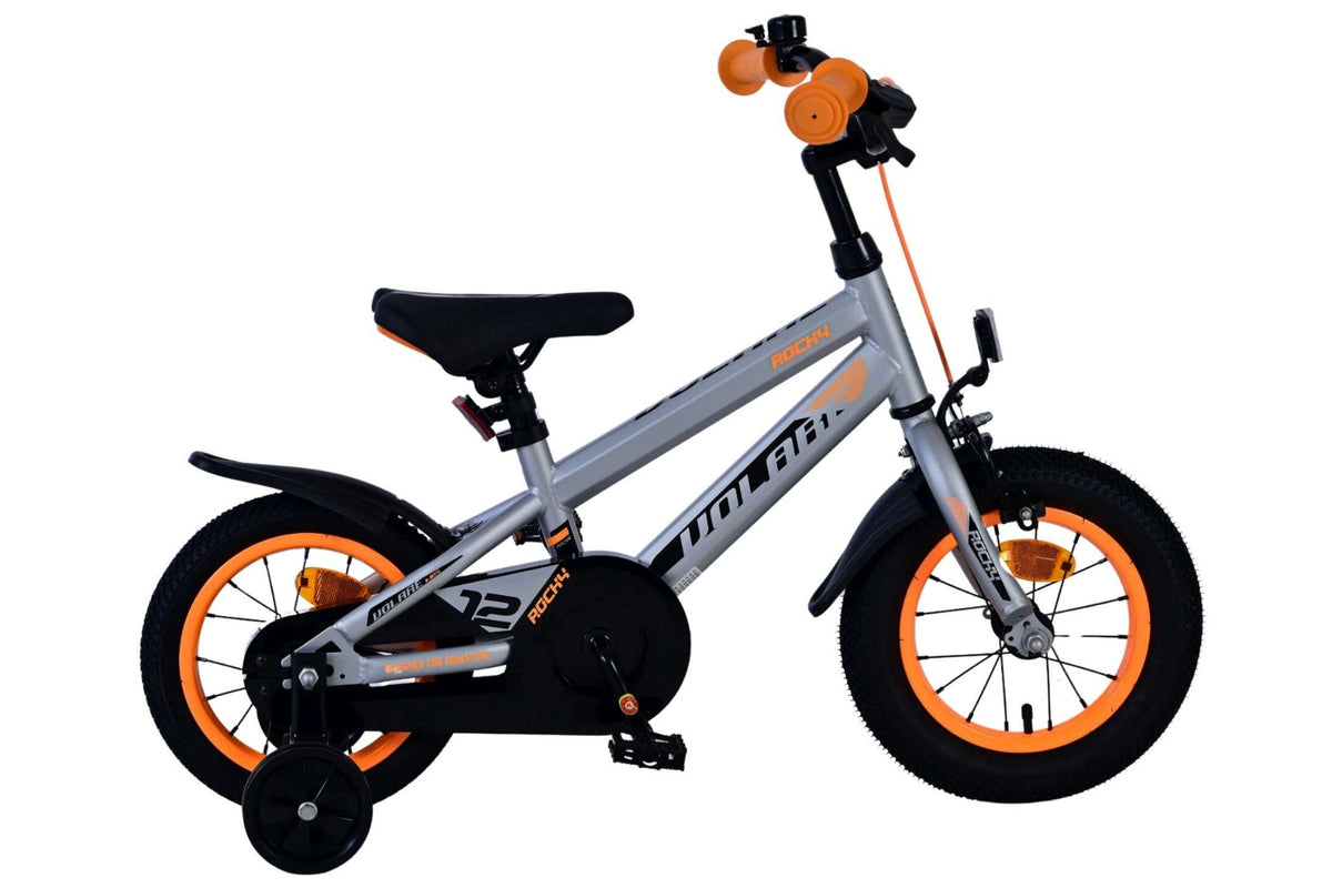 Volare Rocky Kinderfiets - Jongens - 12 inch - Grijs 12 inch