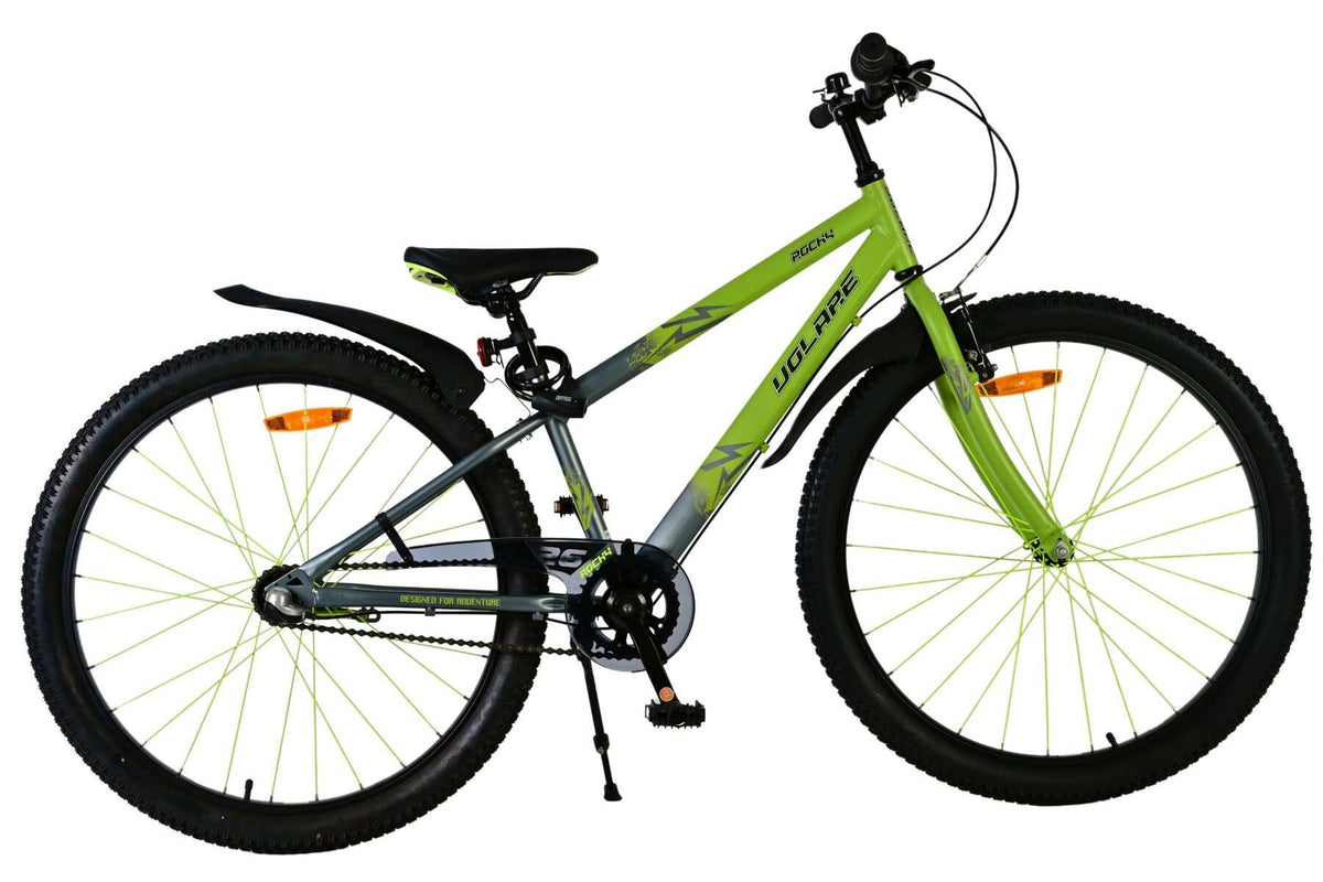 Volare Rocky Kinderfiets - 26 inch - Groen - Shimano Nexus 3 versnellingen