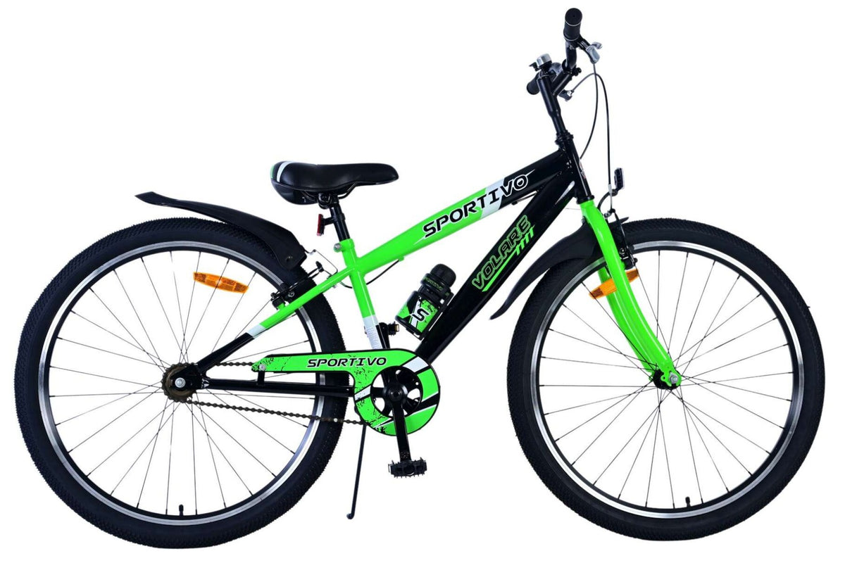 Volare Sportivo Kinderfiets – Jongens – 26 inch – Groen– Twee Handremmen