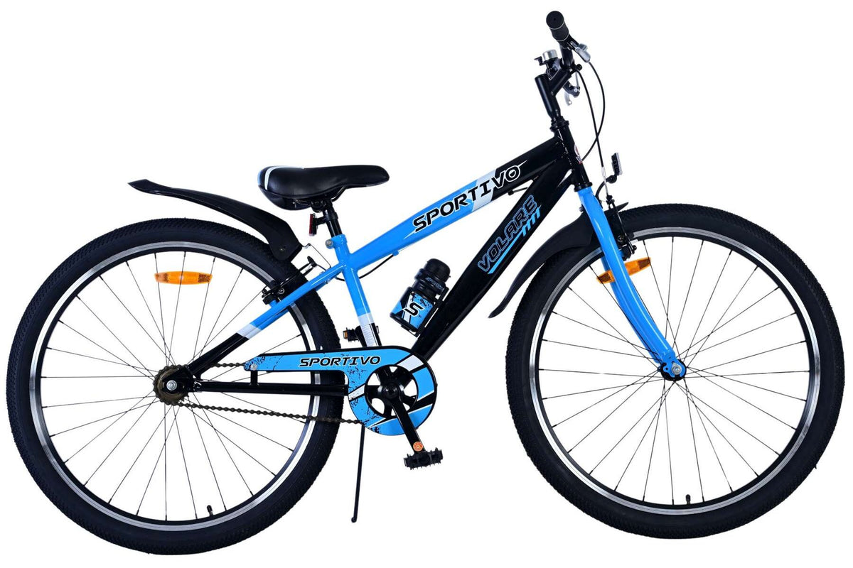 Volare Sportivo Kinderfiets – Jongens – Twee Handremmen 26 inch Blauw