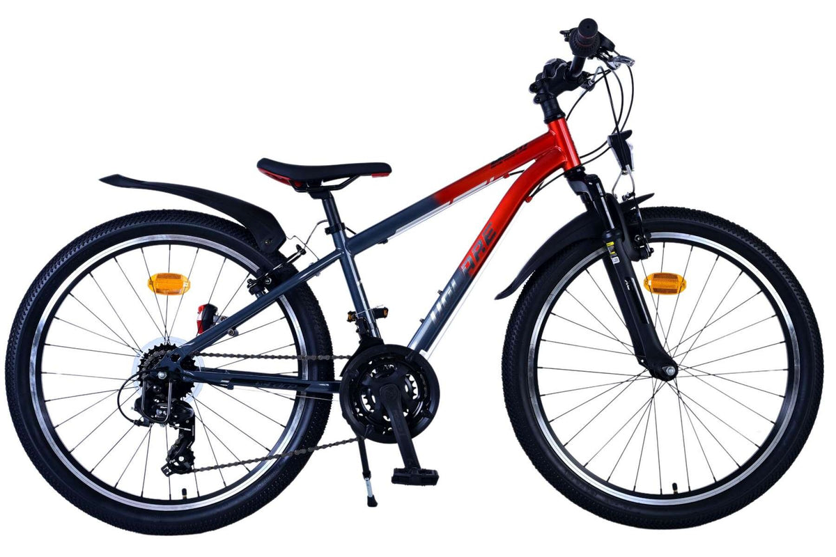 Volare XC Race Kinderfiets – 21 speed 24 inch Rood/Grijs
